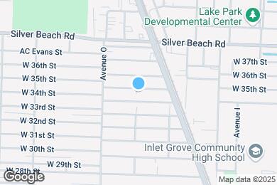Map image of the property - 1197 W 35th St