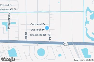 Map image of the property - 7406 Overlook Dr