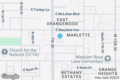Map image of the property - 777 E Stella Ln