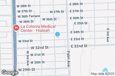 Map image of the property - 85 W 33rd St