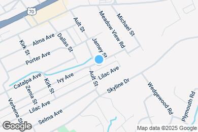Map image of the property - 4212 Ivy Ave