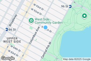 Map image of the property - 47 W 90th St
