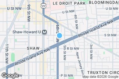 Map image of the property - 1707 6th St NW