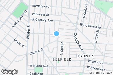 Map image of the property - 6016 N 20th St