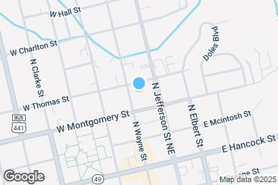 Map image of the property - 331 N Wayne St