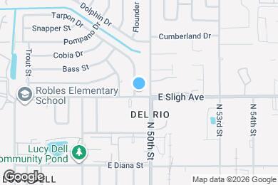 Map image of the property - 4542 Tarpon Dr