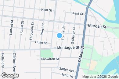 Map image of the property - 1221 S Court St