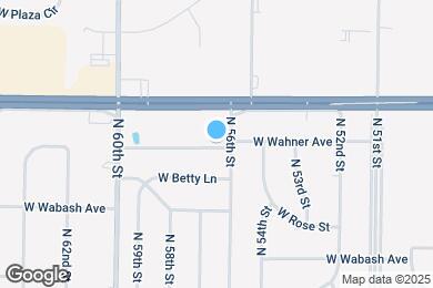 Map image of the property - 5650 W Wahner Ave