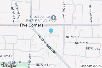 Map image of the property - 9706 NE 75th Way