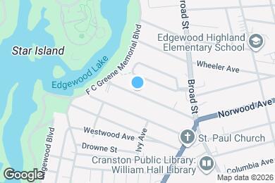 Map image of the property - 283 Norwood Ave