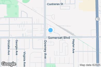 Map image of the property - 15000 Downey Ave