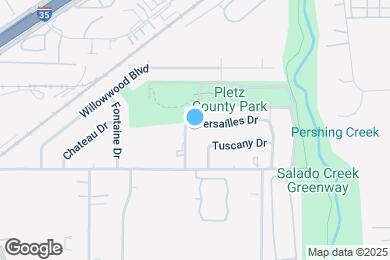 Map image of the property - 3606 Versailles Dr