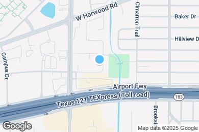 Map image of the property - 1521 Oak Creek Dr