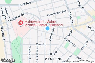 Map image of the property - 273 Brackett St