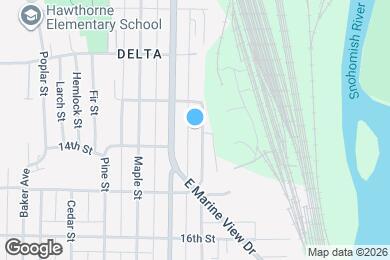 Map image of the property - 1314 Chestnut St