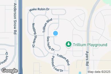 Map image of the property - 872 Sea Holly Dr
