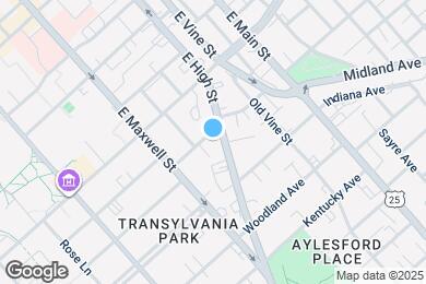 Map image of the property - 214 Arlington Ave