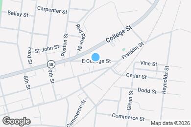 Map image of the property - 1144 E College St