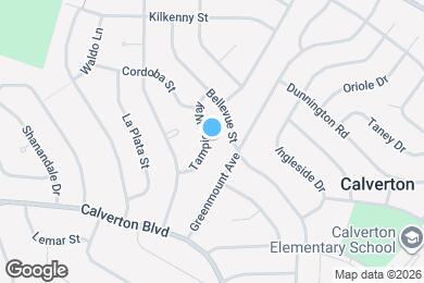 Map image of the property - 12325 Tampico Way