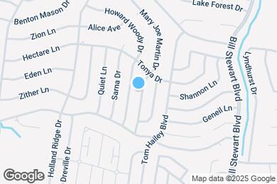 Map image of the property - 224 Mary Joe Martin Dr