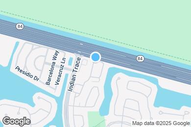 Map image of the property - 1210 Sorrento Dr