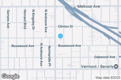Map image of the property - 515-518 3/4 N Mariposa Ave