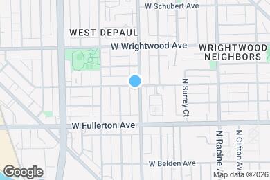 Map image of the property - 2454 N Southport Ave