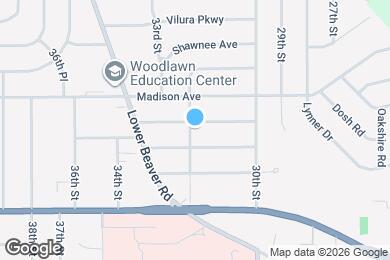 Map image of the property - 3915 Lawnwoods Dr