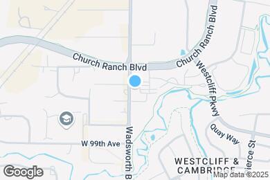 Map image of the property - Heritage at Church Ranch 55+ Apartments