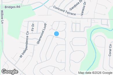 Map image of the property - 325 Robin Ln