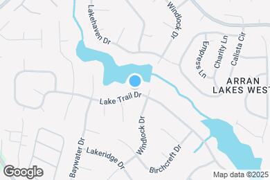 Map image of the property - 6204 Lake Trail Dr