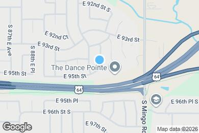 Map image of the property - 9364 S 93rd E Ave