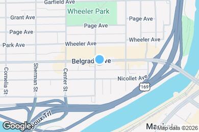 Map image of the property - 343 Belgrade Ave