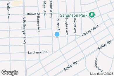 Map image of the property - 1602 Knapp Ave