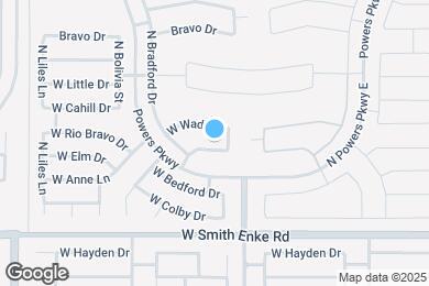 Map image of the property - 40768 W Rio Grande Dr