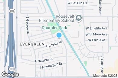 Map image of the property - 3012 S Evergreen Rd
