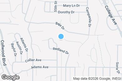 Map image of the property - 5613 Campanile Way