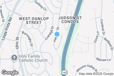 Map image of the property - 2127 Hanford Dr
