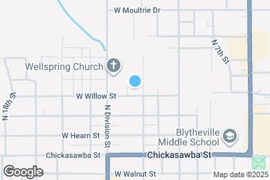 Map image of the property - 1100 Willow St