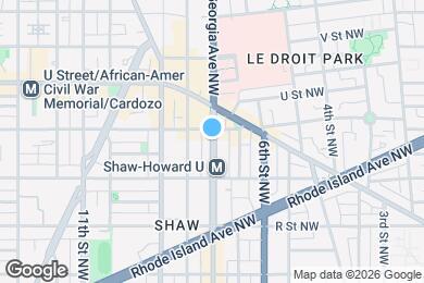 Map image of the property - 1852 7th St NW