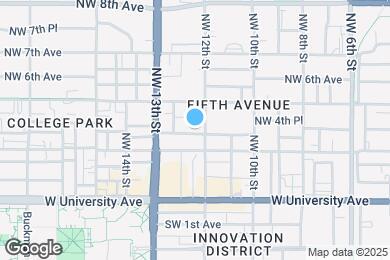 Map image of the property - 1212 NW 4th Ave