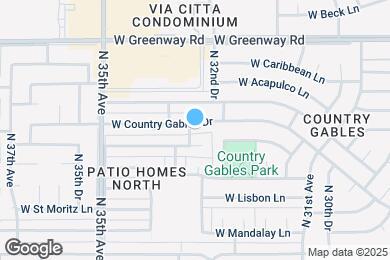 Map image of the property - 3253 W Country Gables Dr