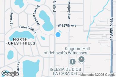 Map image of the property - 12403 N Boulevard