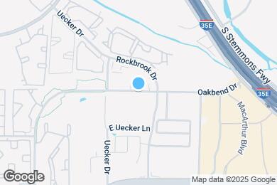 Map image of the property - 333 Oakbend Dr