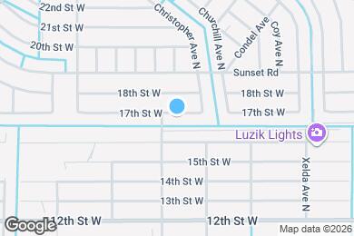 Map image of the property - 3809 17th St W