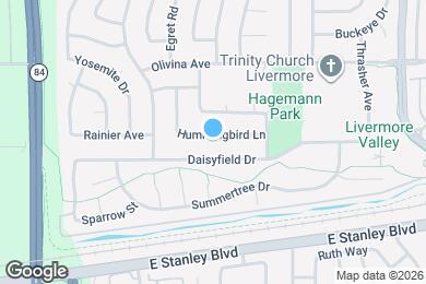 Map image of the property - 439 Hummingbird Ln