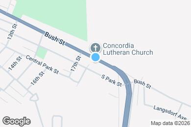 Map image of the property - 1806 Bush St