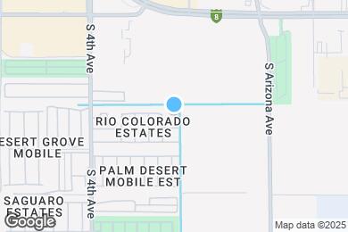 Map image of the property - 24 W Rio Colorado Dr