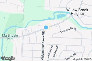 Map image of the property - Fountaine Apartments