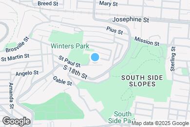 Map image of the property - 1913 Saint Paul St
